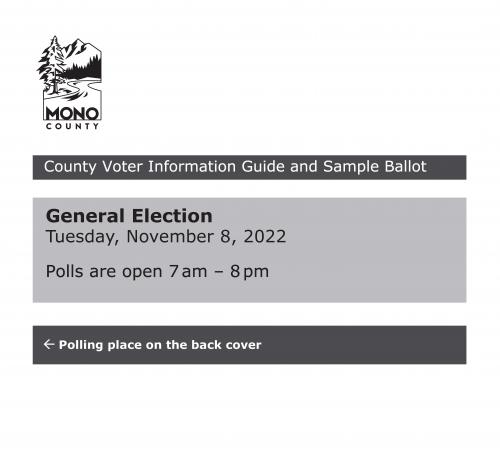 County Voter Information Guide and Sample Ballot