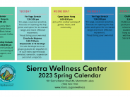 Mammoth Lakes - Spring 2023 - Wellness Calendar