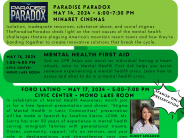 May 2024 Mental Health Awareness Month Community Events Flyer