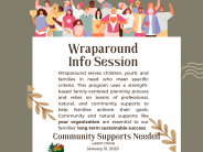 Wraparound Info Session Seeking Community Supports Flyer Eng