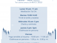 Bridgeport Wellness Calendar - Spanish