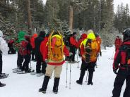 Winter Search and Rescue team