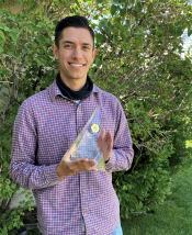 Alastair Flores, Deputy Probation Officer II/County School Officer 2020 Employee of the Year - Alastair Flores