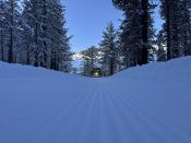 Winter Trail Grooming for cross country skiing, snow shoeing, and snow mobiles