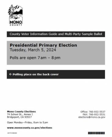 Image of County Voter Information Guide