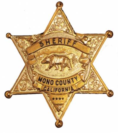 Mono County Sheriff badge