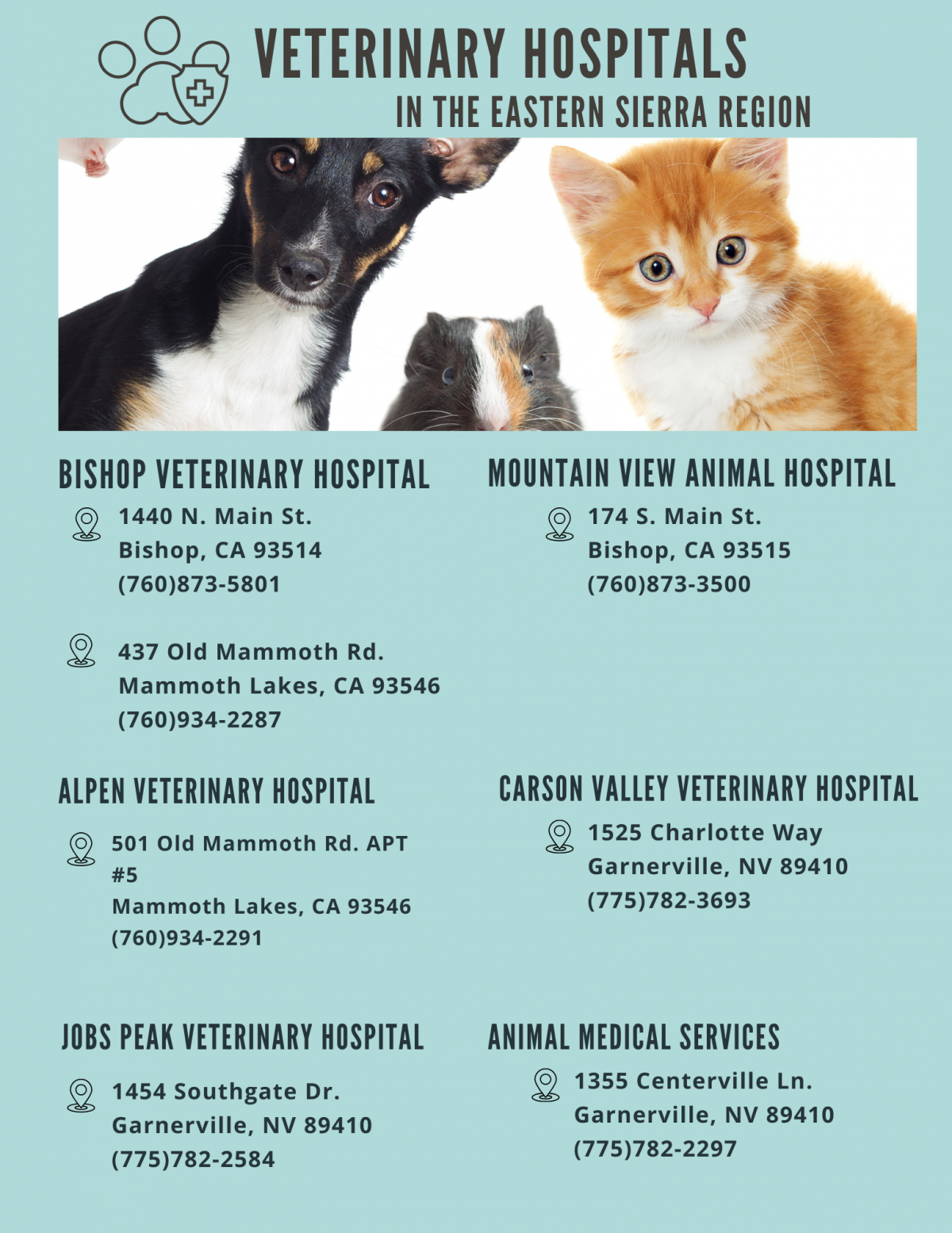 Eastern Sierra Veterinary Hospitals