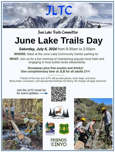 June Lake Trails Day Chipper Weekend Mono County California